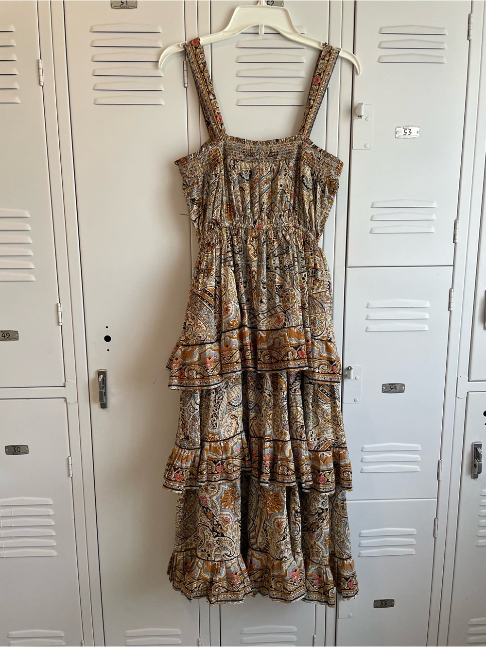 Cleobella Tiered Boho Cotton Dress - Picture 3 of 10